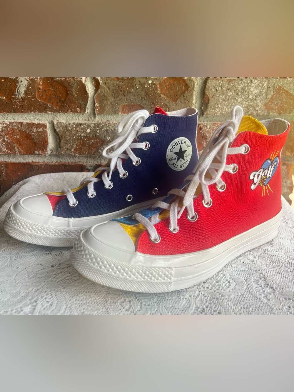 Golf Wang x Converse Chuck 70 High 'Tri-Panel' unisex size men's  6, women's  8